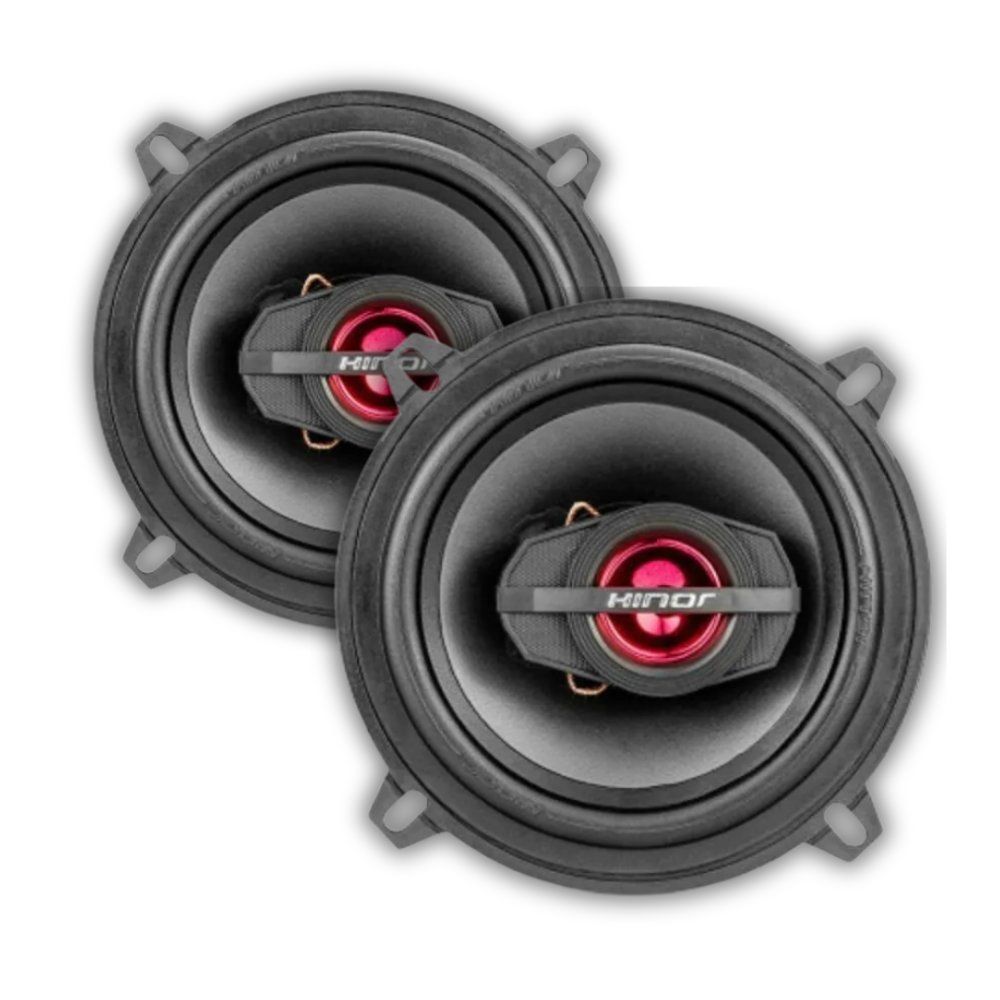 Alto-falante Hinor New City Par Som Automotivo 100W RMS Bivolt Preto 13,1CM 1 Par