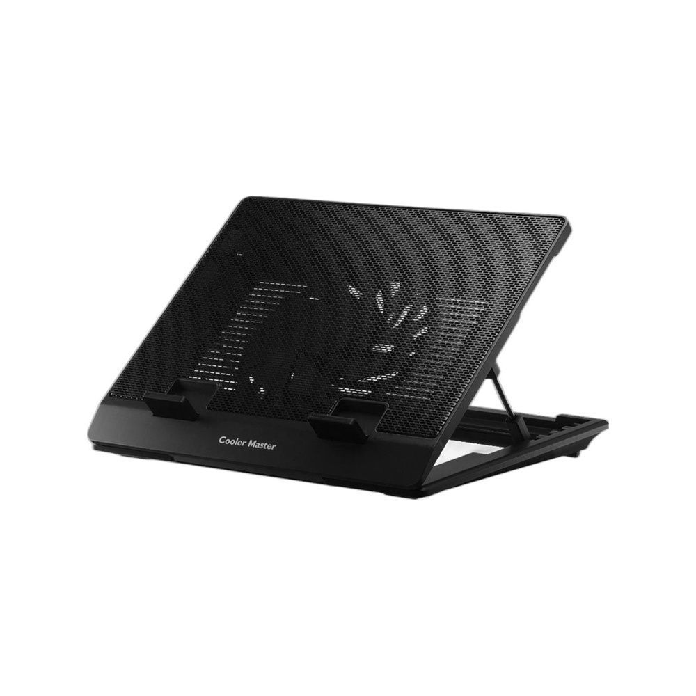 Base para Notebook R9-NBS-ESLK-GP com 5 Configurações de Altura Ergonômica e Ventoinha 160MM Silenciosa Preto Cooler