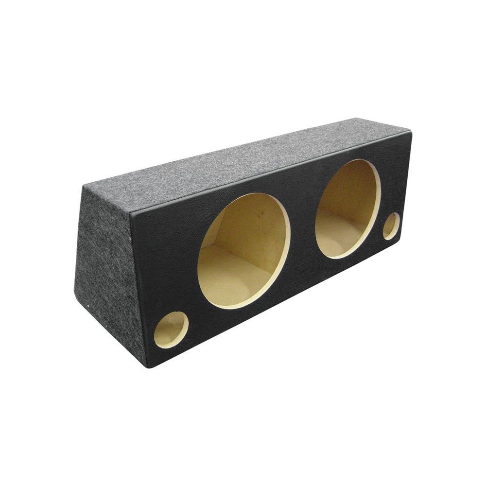 Caixa de Som Caixaria RPL Vazia para 2 Alto Falantes 12 Polegadas 86L Bivolt Preto 90CM 86L