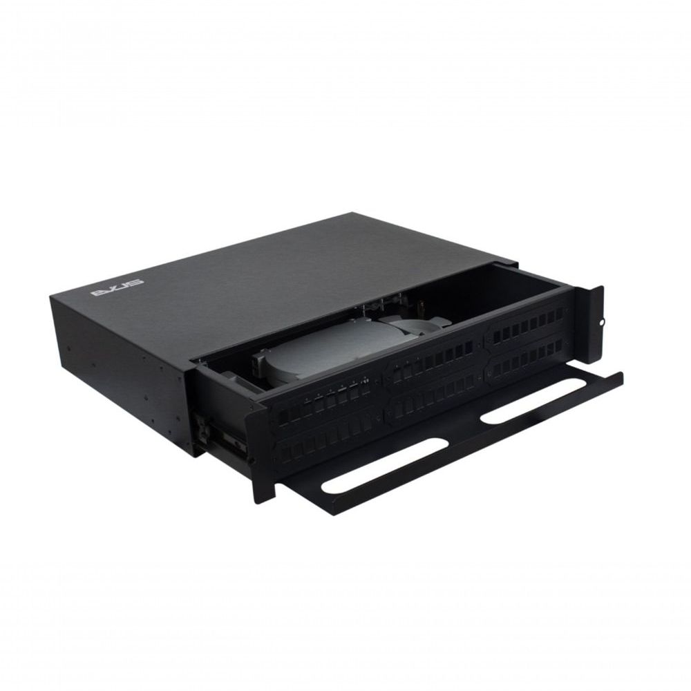Caixa para Rack Evus 19" 48fo Organização e Proteção em Preto Evus 48CM