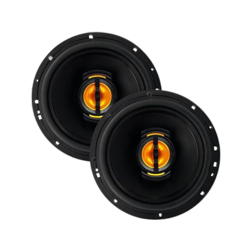 Kit com 2 Alto-falantes 6 Polegadas JB Flex para Portas de Veículos Som Potente 55W RMS com Tweeter Piezzo Leson 16.5CM