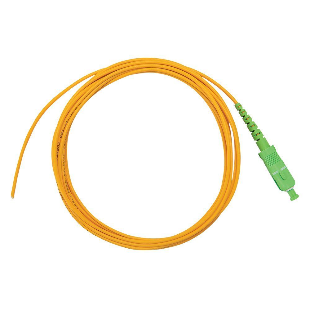 Extensão Óptica XFE2 para Distribuição de Sinais com Conector SC-APC Amarelo Intelbras 3M