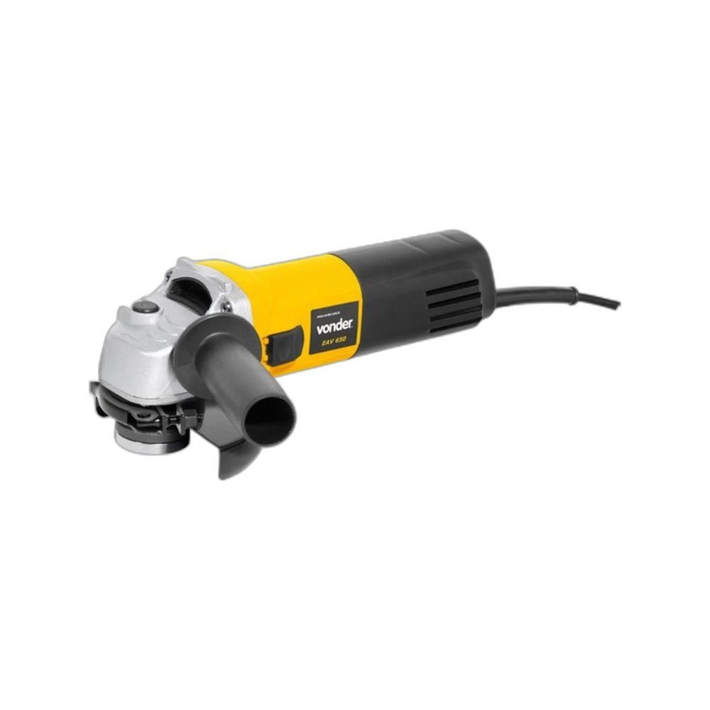 Esmerilhadeira Angular EAV 650 Corte e Desbaste com 3 Discos 127V Vonder 115MM