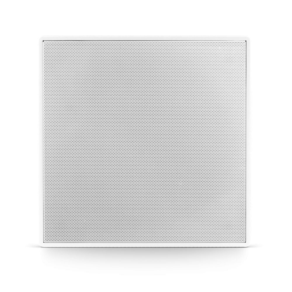 Coaxial Frahm Cs 6 50W 8Ohm Quadrada Alumínio Branco 222CM 1 Alto Falante Woofer 60Hz