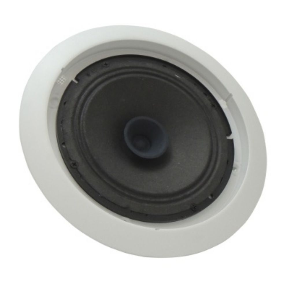 Difusor Fiamon 6 Polegadas 30W RMS 8Ohm Redonda Branca para Som Ambiente Residencial