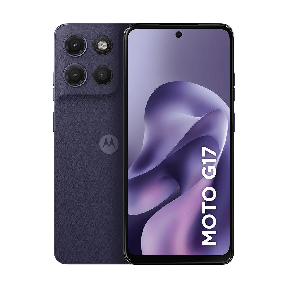 Smartphone Motorola Moto G17 256GB 6,7'' Roxo Android 15 4G 50MP 32MP 5200mAh