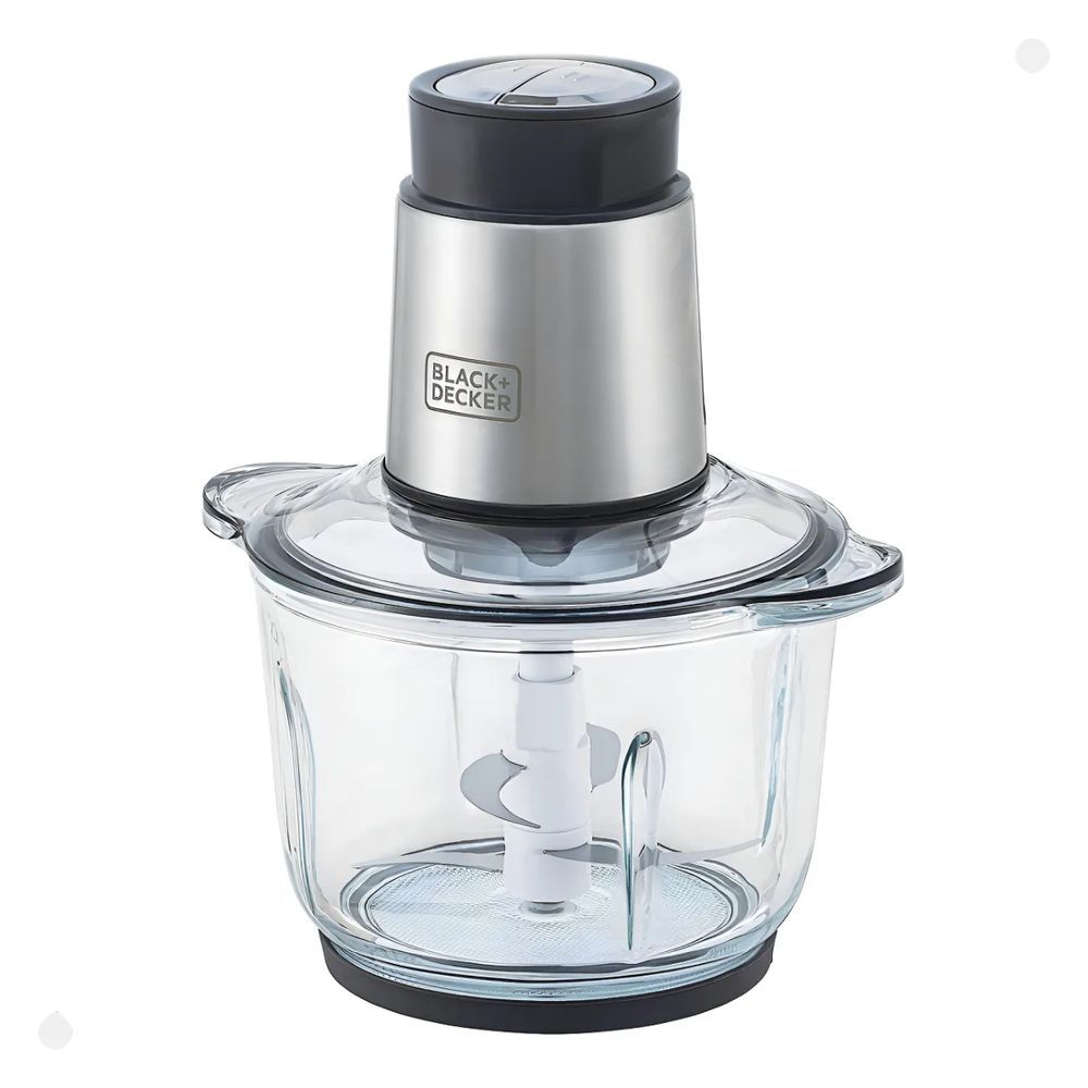 Processador de Alimentos Black + Decker MP300G 6 Funções 2 Velocidades 300W Preto 220V