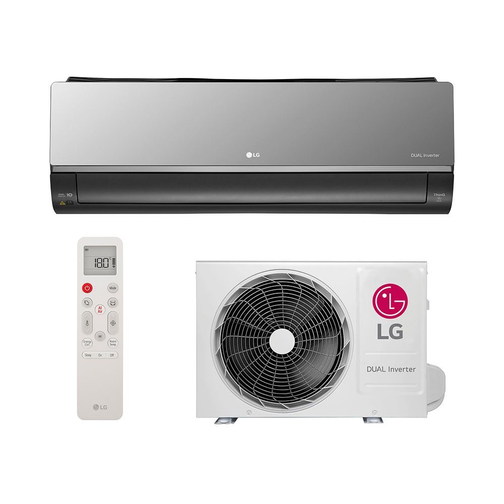 Ar Condicionado Split LG Dual Inverter Artcool IA 12000 BTUS Quente e Frio 220V S3NW12JARD1.EB2GAM1