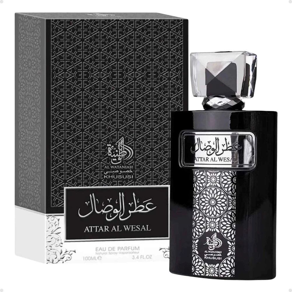 Perfume Attar Al Wesal Masculino Eau de Parfum Oriental Especiado 100ML Al Wataniah
