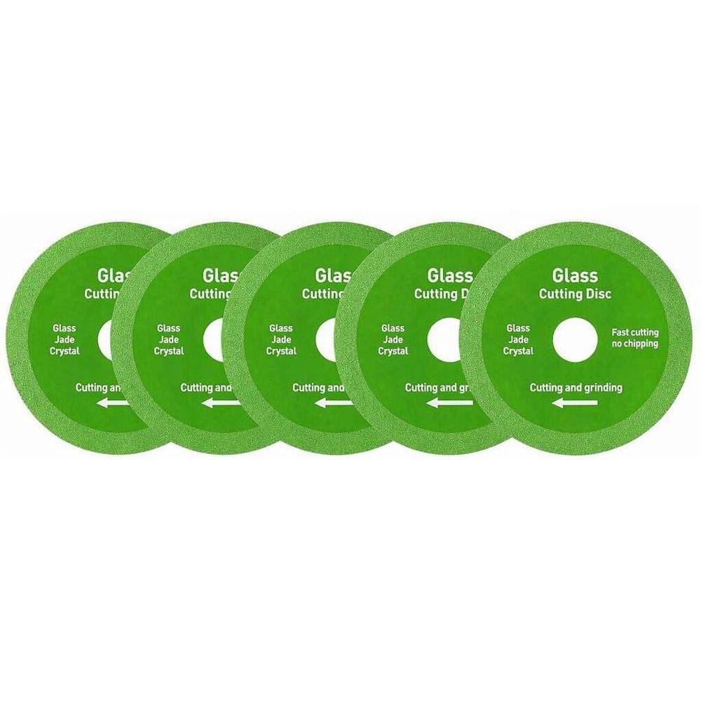 Kit 5 Discos de Serra Circular para Corte com Cortes Precisos em Madeira MDF PVC Acrílico Alumínio e Metais Não Ferrosos