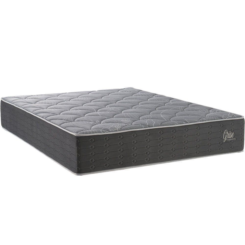 Colchão Casal Grise Misto D40 Híbrido 138x188x32CM Preto Conforto Firme Até 150kg Kappesberg