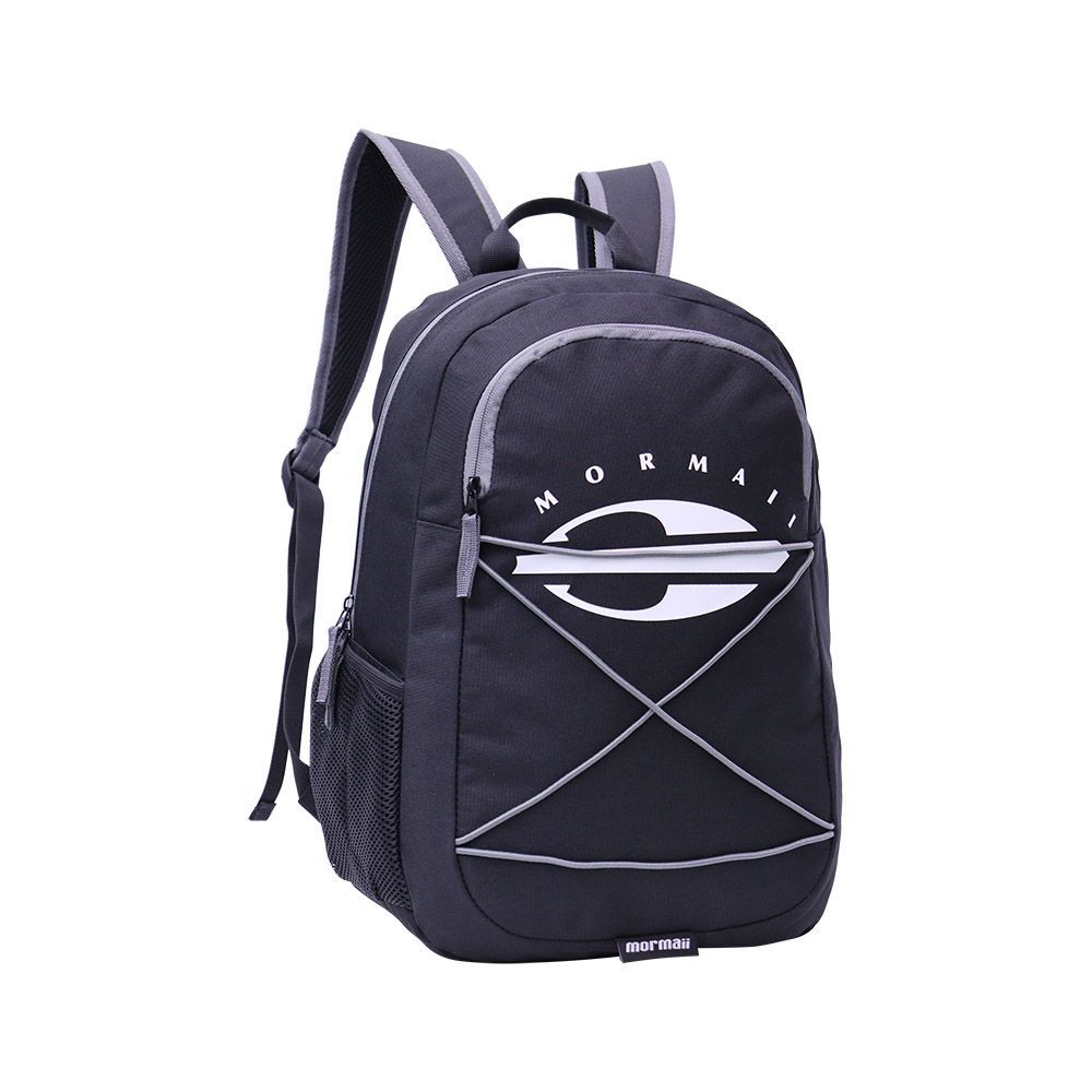 Mochila Mormaii Reforçada Original em Poliéster 20L Preto Casual Masculina