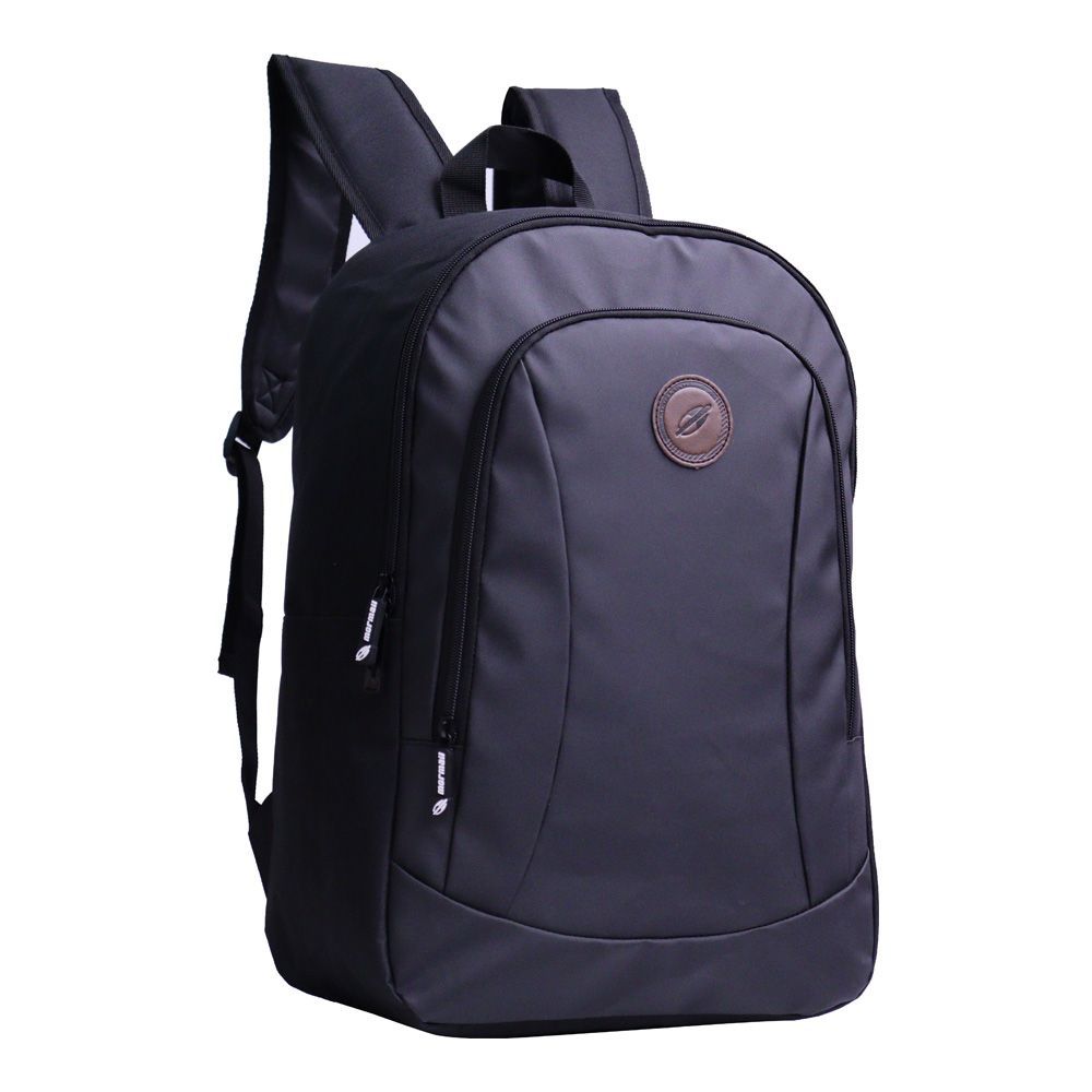 Mochila Mormaii Classic Urban em Poliéster de Alta Resistência com Detalhes em Sintético Preto e Versátil para Uso