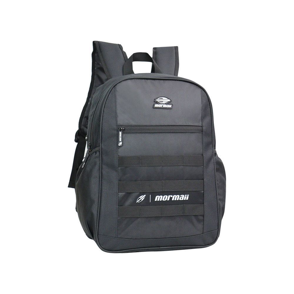 Mochila Masculina Mormaii MOR-2784 em Poliester Preto com Compartimento para Notebook 20L