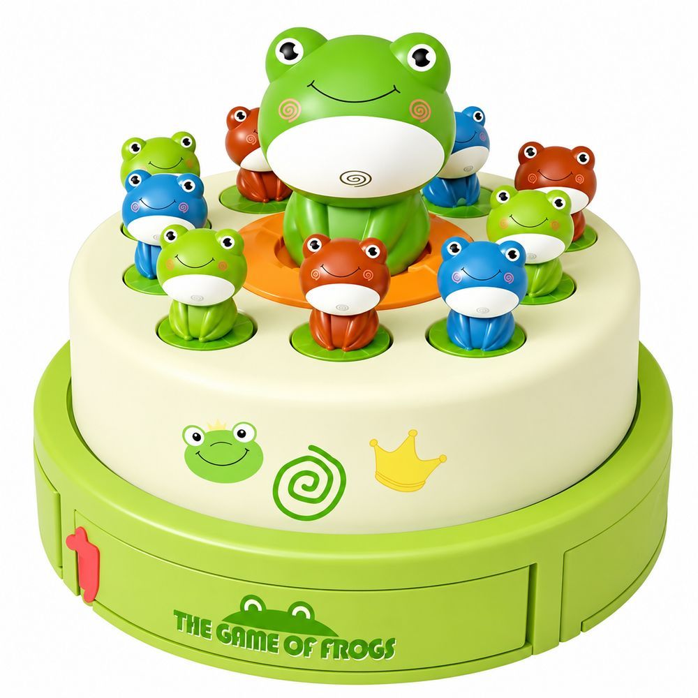Jogo Infantil Pega Sapo Interativo com Sapinhos Coloridos e Martelinho Plástico Resistente Atóxico 10 Unidades