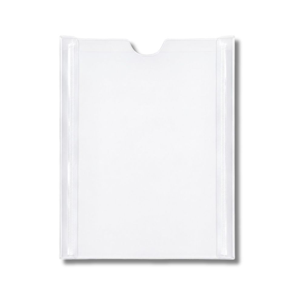Quadro de Avisos Dello Flexível A4 com Adesivo Plástico Polipropileno 01 Unidade Transparente