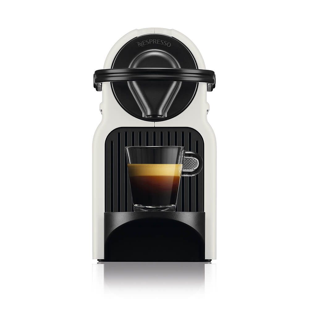 Máquina de Café Cápsula Nespresso Inissia Plástico 0,8L Branca 220V com Bomba de Pressão 19BAR Sistema de Desligamento