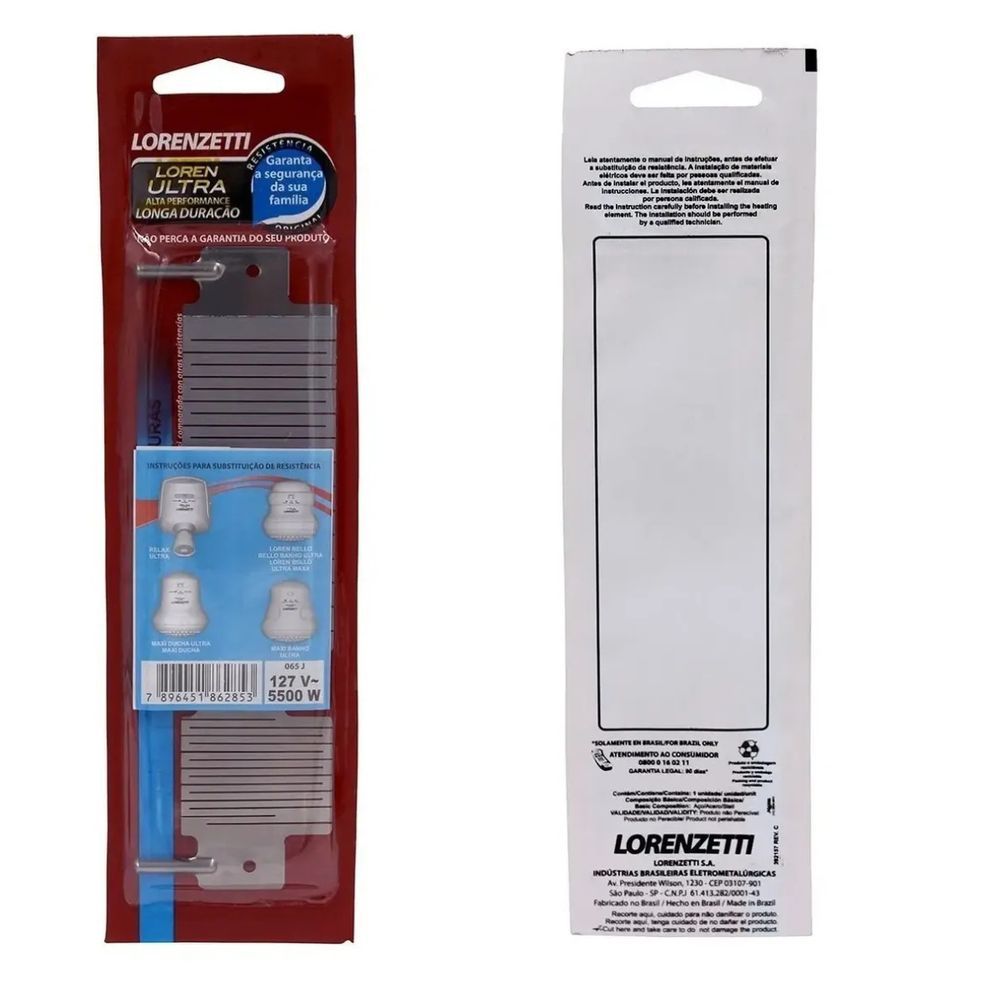 Resistência para Ducha Lorenzetti 065-J Loren Ultra 5500W 110V Original