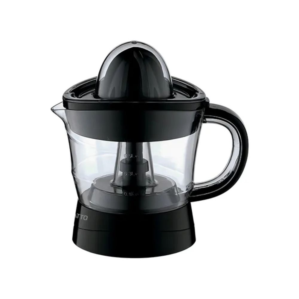 Espremedor de Frutas AEDF01I-01 com Acionamento Automático e Motor de 25W em Preto Agratto 110V