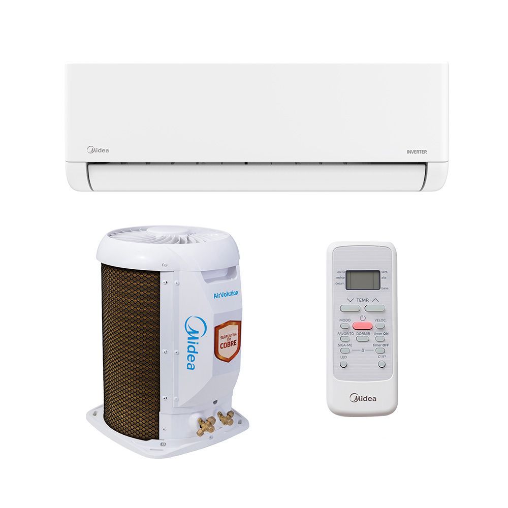 Ar Condicionado Split Hi Wall Midea Inverter 18000 BTUS Frio 220V 38TBVCA18M5