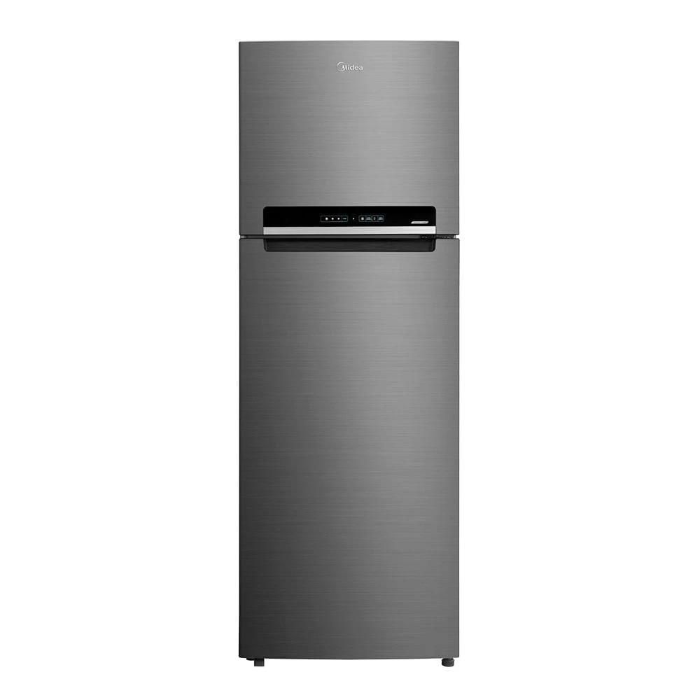 Geladeira Midea Duplex Frost Free Inverter 394L Função Turbo MDRT533 Inox 110V