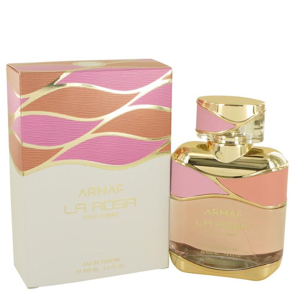 Perfume La Rosa Feminino Eau de Parfum Spray Floral Doce Amadeirado 100ML Armaf