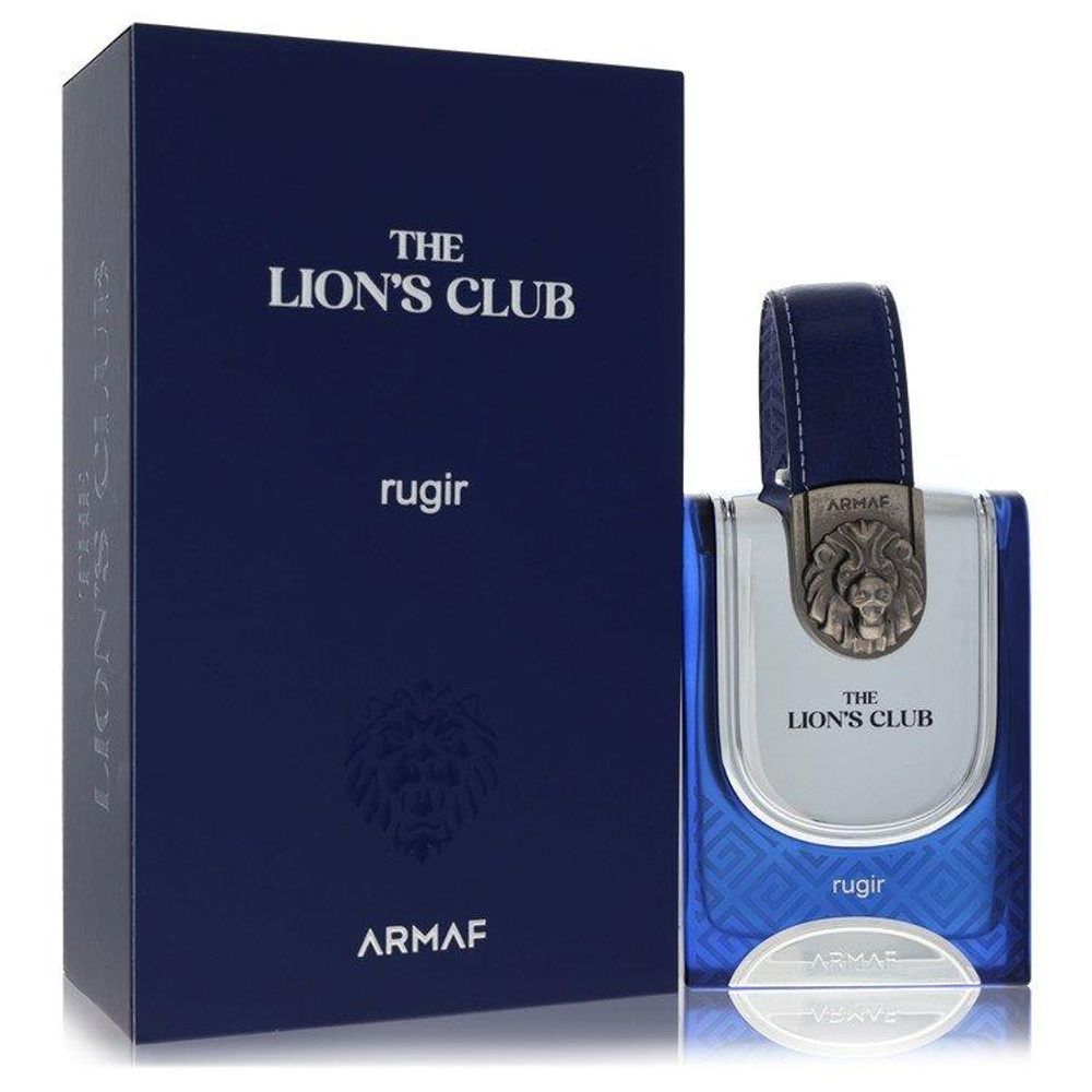 Perfume The Lion's Club Rugir Masculino Eau de Parfum Amadeirado 100ML Armaf