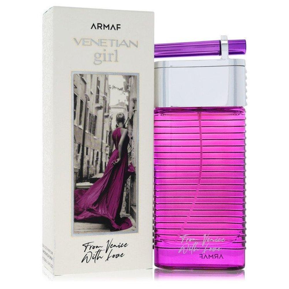 Perfume Venetian Girl From Venice With Love Feminino Eau de Parfum Floral 100ML Armaf