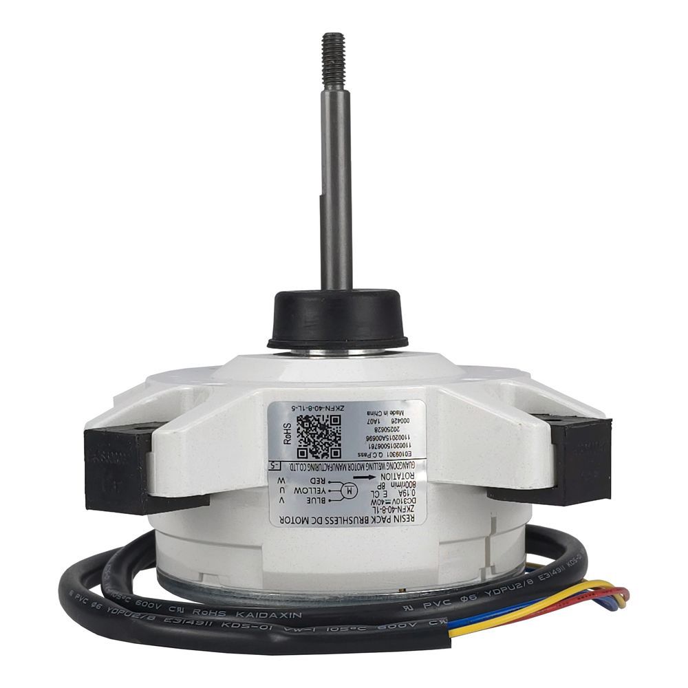 Motor Ventilador Condensadora Midea ZKFN-40-8-1L para Ar Condicionado 18.000 BTUS Bivolt Original Único 11002015000041