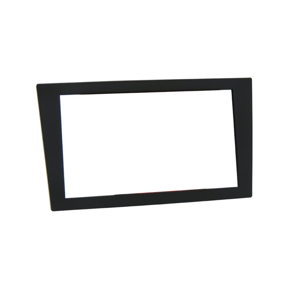 Moldura 2 Din para Rádio Vectra Gt 2005 a 2011 Meriva Corsa Montana Encaixe Perfeito Preto Fiamon