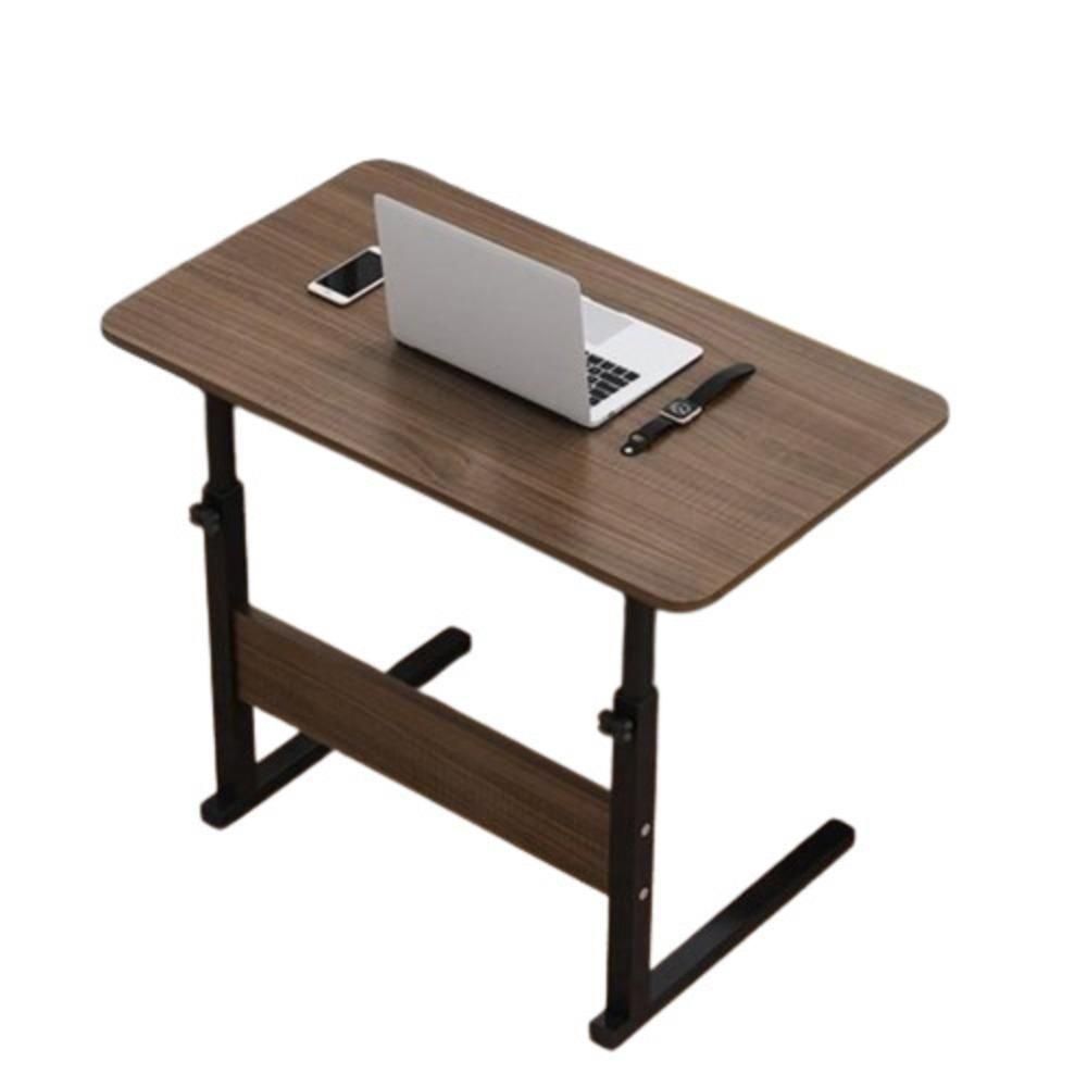 Mesa Portátil Multifuncional Retangular Moderno sem Gavetas MDF-MDP 60CM Marrom Yeet