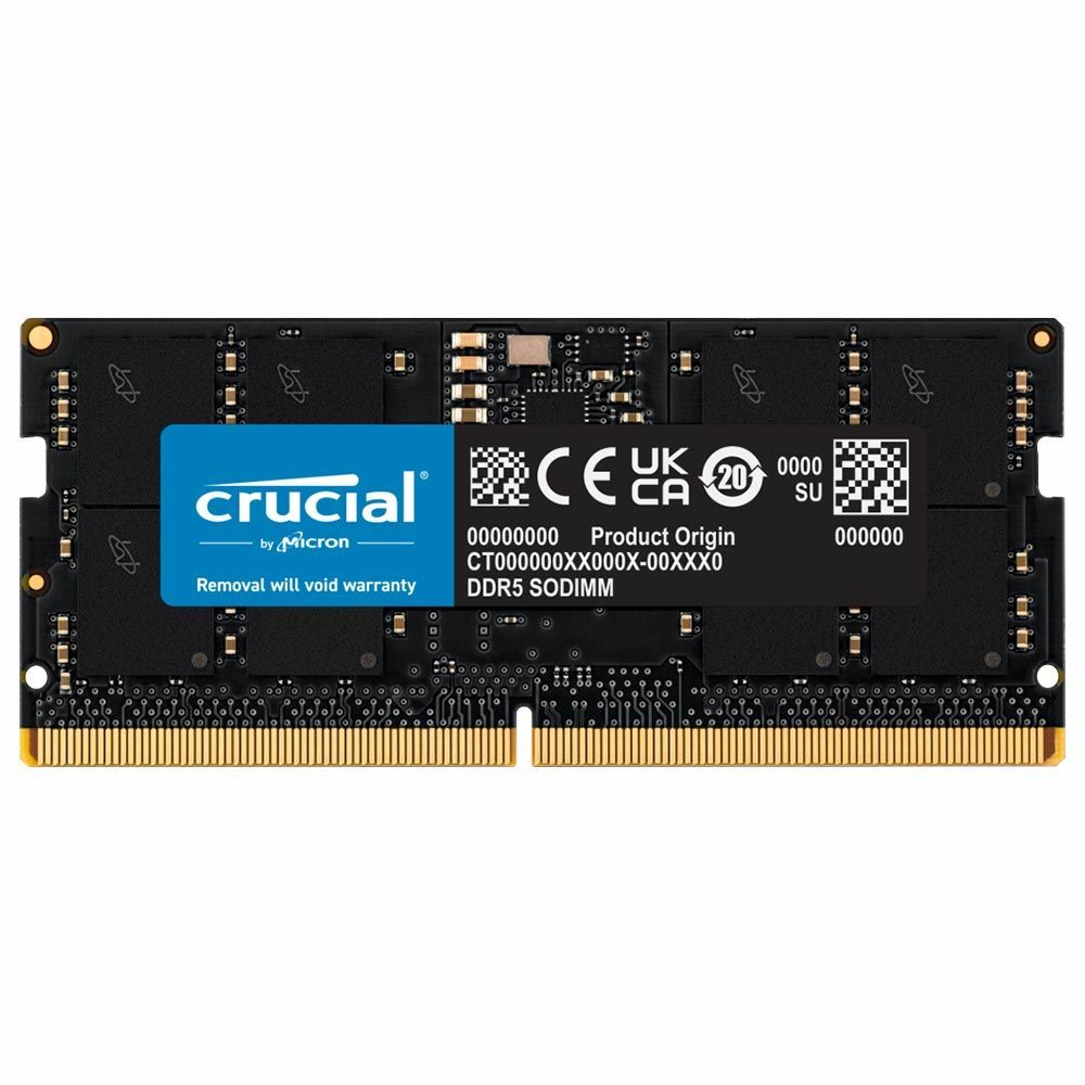 Memória RAM Crucial DDR5 16GB 4800MHz - CB16GS4800 - Desempenho para Computadores - Crucial Basics