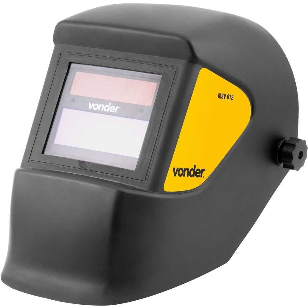 Máscara de Solda Automática MSV 012 com Ajuste Automático de Tonalidade e Alimentação Solar Bivolt Nove54 98X35MM