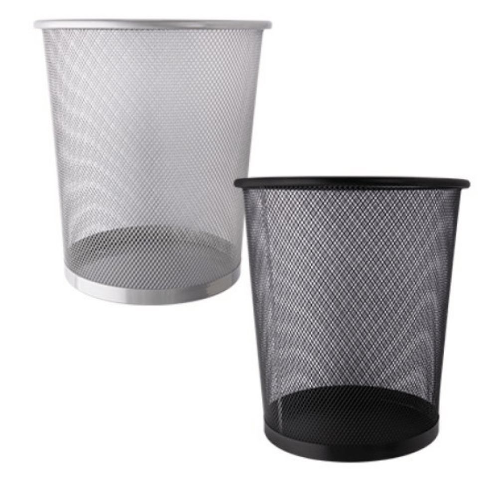 Lixeira de Escritório CK5962 Metal Abertura Superior Resistente e Durável Cores Sortidas Clink 18,5CM