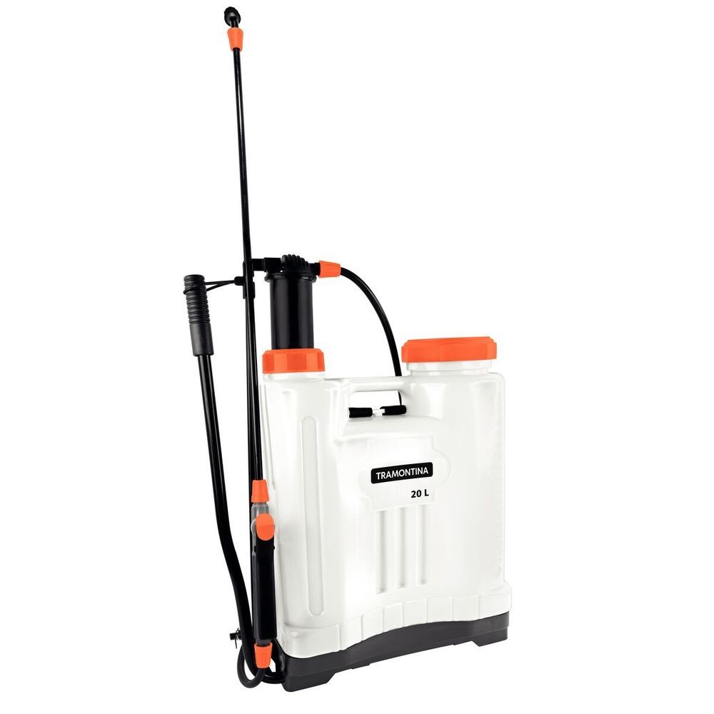 Pulverizador Costal Manual 20L com Bicos Ajustáveis para Jardim e Hortas Tramontina