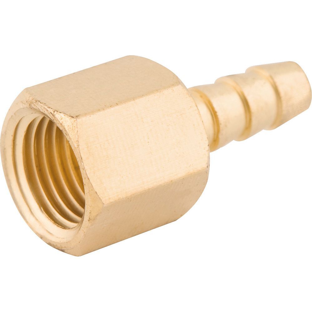 Espigão Fixo Fêmea para Mangueira 3-8 Rosca 1-4 NPT Latão com Conexão Segura e Durável Vonder 3-8