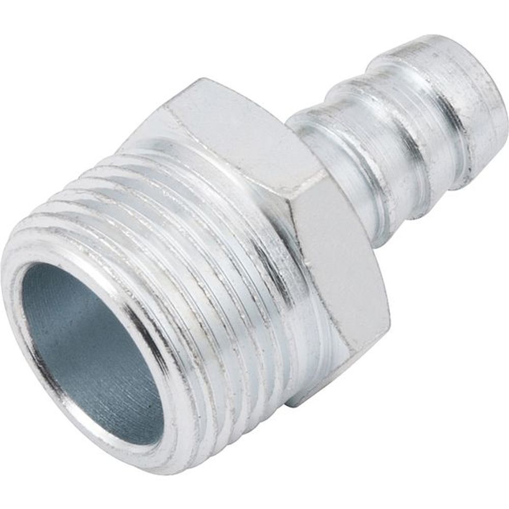 Espigão Fixo Macho para Mangueira 1-2 Rosca 3-4 NPT Aço Zincado Bivolt Vonder Conexão Segura