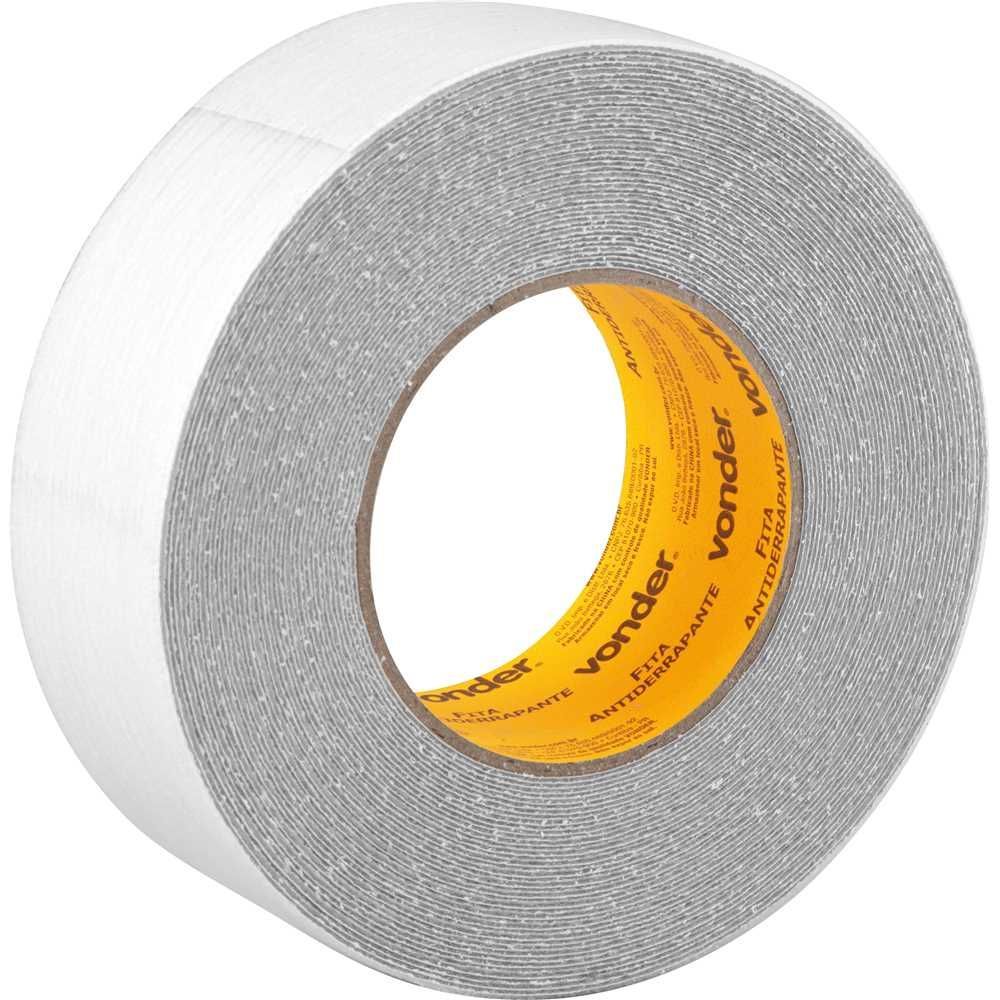 Fita Antiderrapante para Áreas Úmidas com Adesivo Resistente Transparente Nove54 50CM 15M