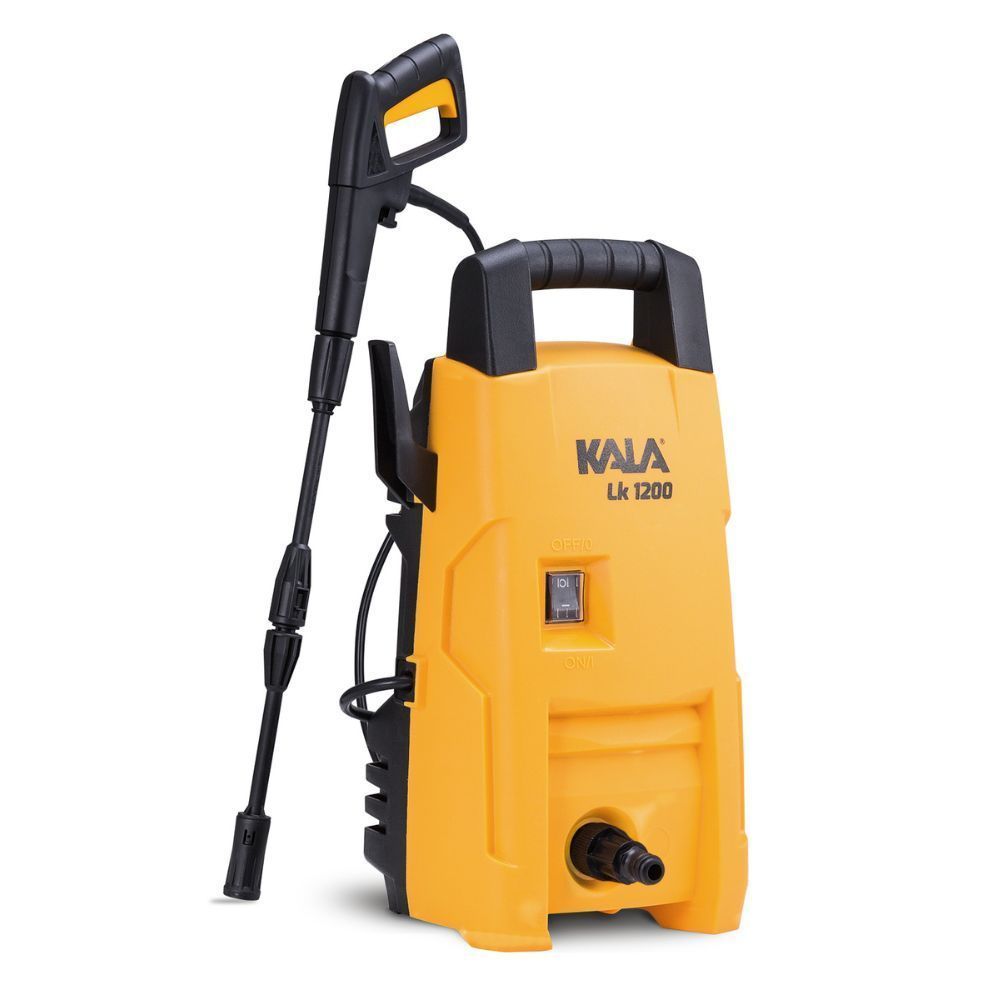 Lavadora de Alta Pressão Profissional Kala Lk1305 90PSI 1200W 5.5L-h Branco 110V 19CM