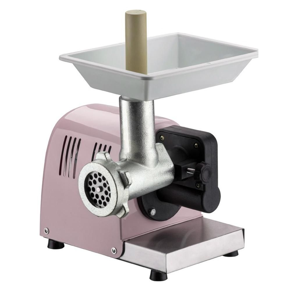 Moedor de Carne Elétrico 37020 Multifuncional com Extrusora para Massas Bivolt Rosa Malta