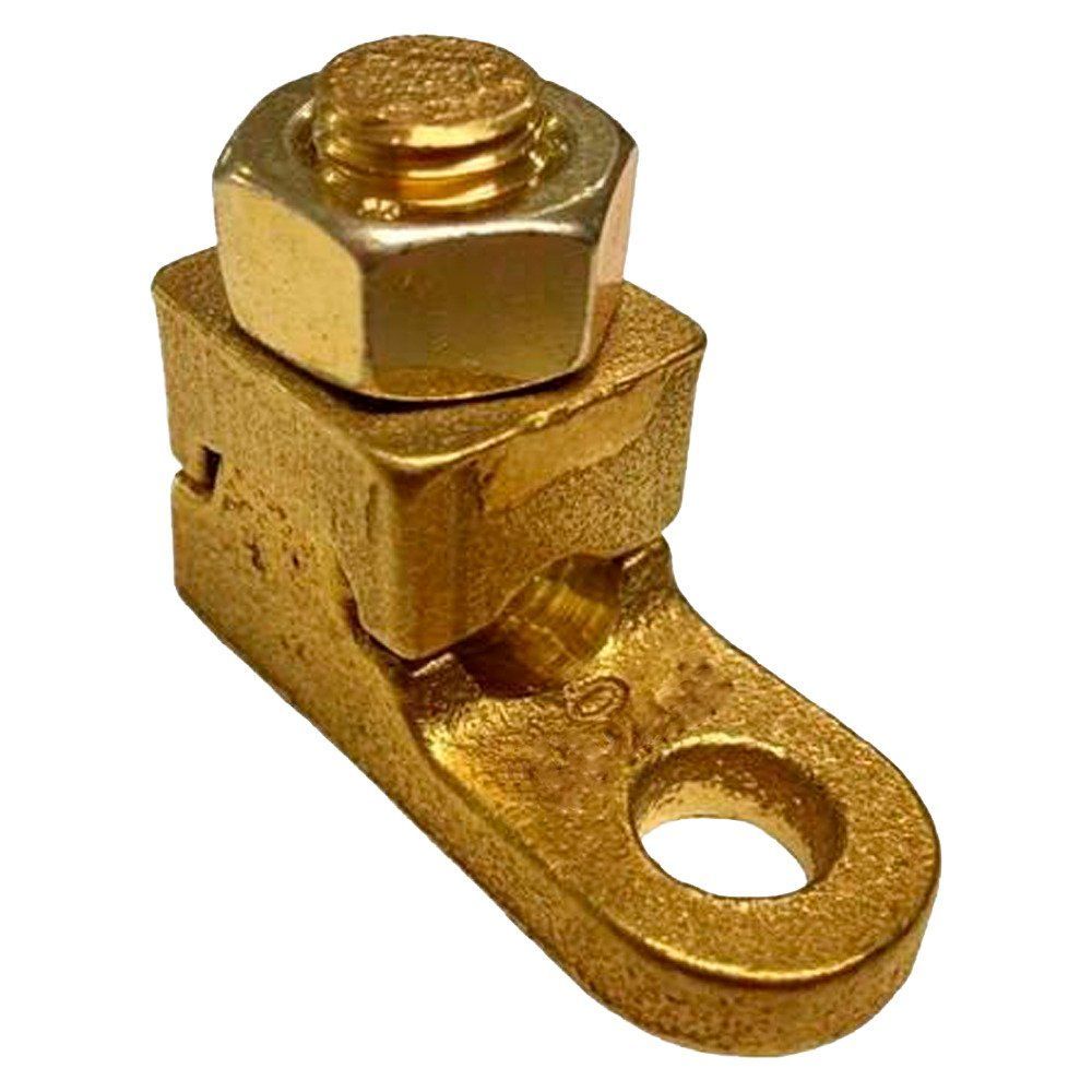 Terminal de Pressão Reforçado 185mm Conexão em Equipamentos Latão Forjado Amarelo Magnet