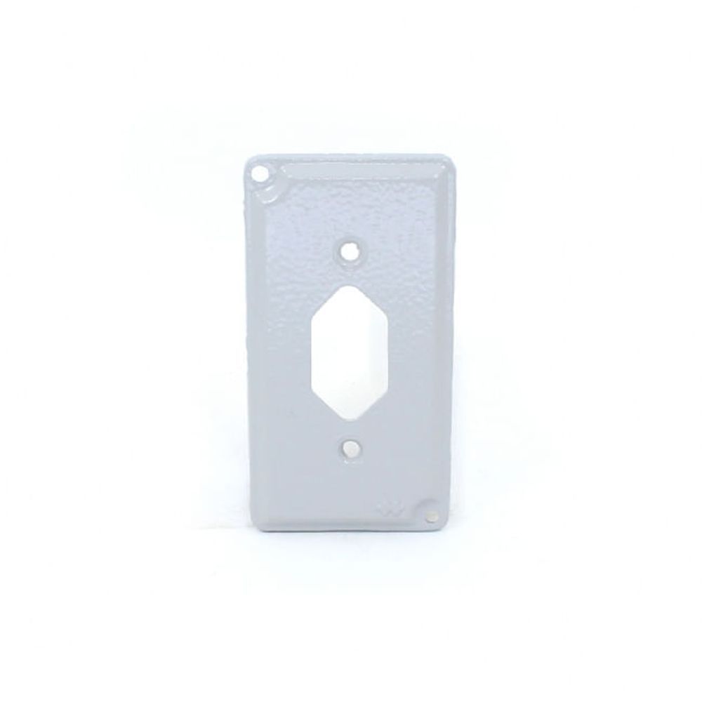 Tampa para Tomada TPCA-46 para 1 Tomada Hexagonal Vertical Inox Wetzel E011002815