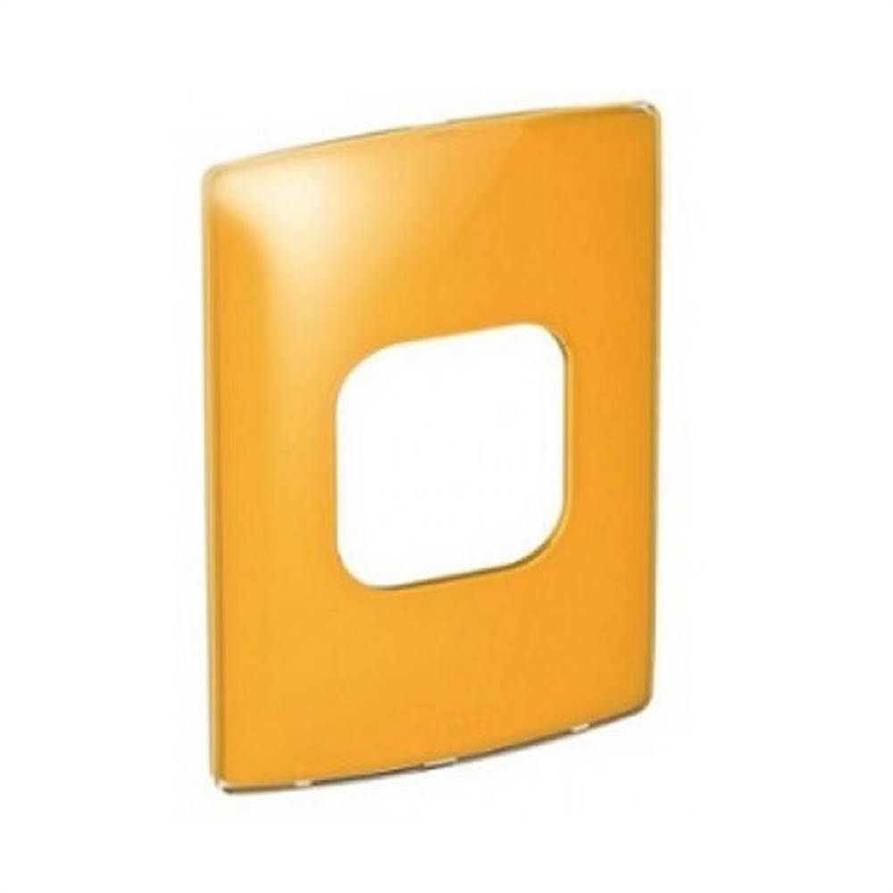 Placa de Interruptores e Tomadas Quinoa Gloss 2 Postos 2x4 Branco Pial 663234