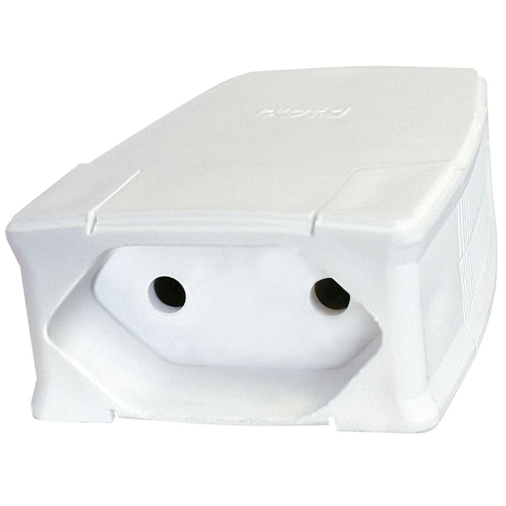 Pino Prolongador Fêmea 615835 2P 20A com Pino Maciço em Liga de Cobre Branco Pial