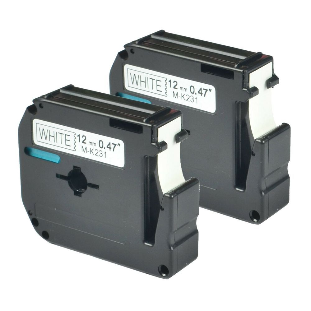 Fita para Etiquetador Hammer MK-231 12MM 8METROS Compatível PT-70-80 Branco