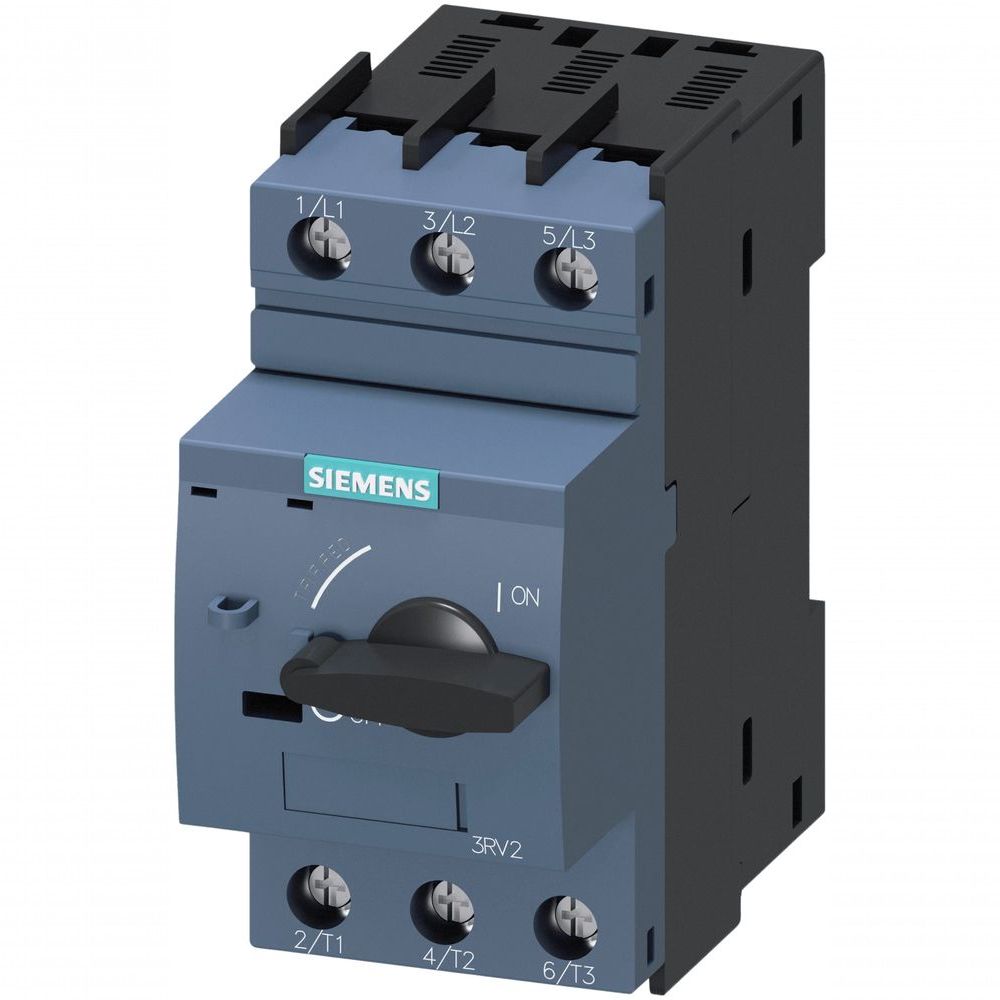 Disjuntor 3RV23 11-1CC10 Motor Innovations Tamanho S00 2,5A com Terminal de Parafuso e Montagem em Trilho DIN 35mm