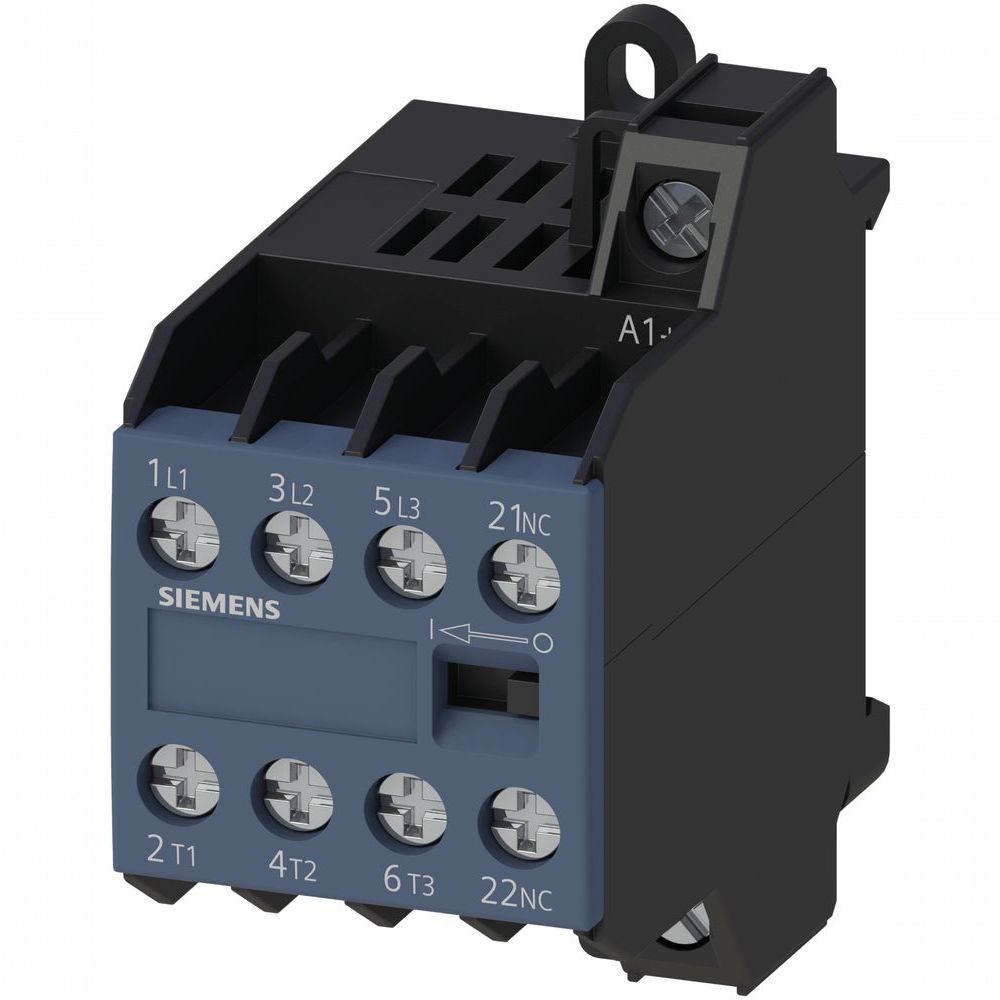 Contator Siemens 3TG1001-0AL2 para Trilho DIN 35MM 4 Contatos no Alimentacao 230V Bobina 220V