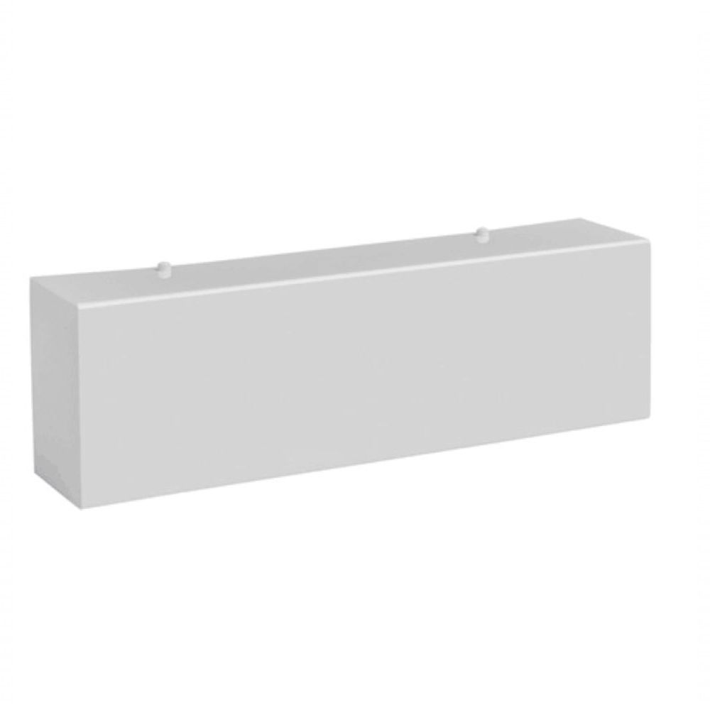 Arandela AR-244-60 com Iluminação Retangular em Acrílico Leitoso Branco Belly Decor Bivolt
