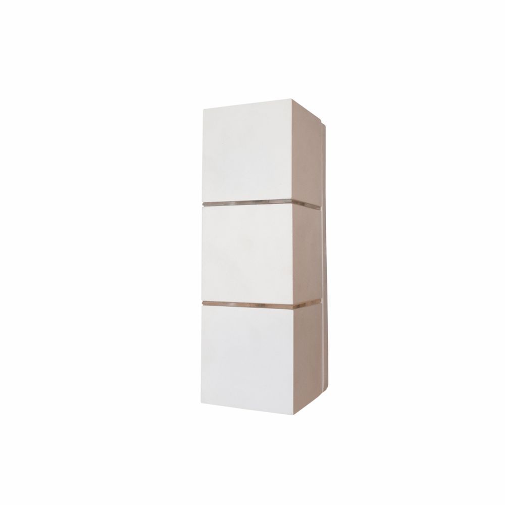 Arandela AR-256-24V Facho Cima-Baixo em Alumínio Branco Belly Decor 24CM
