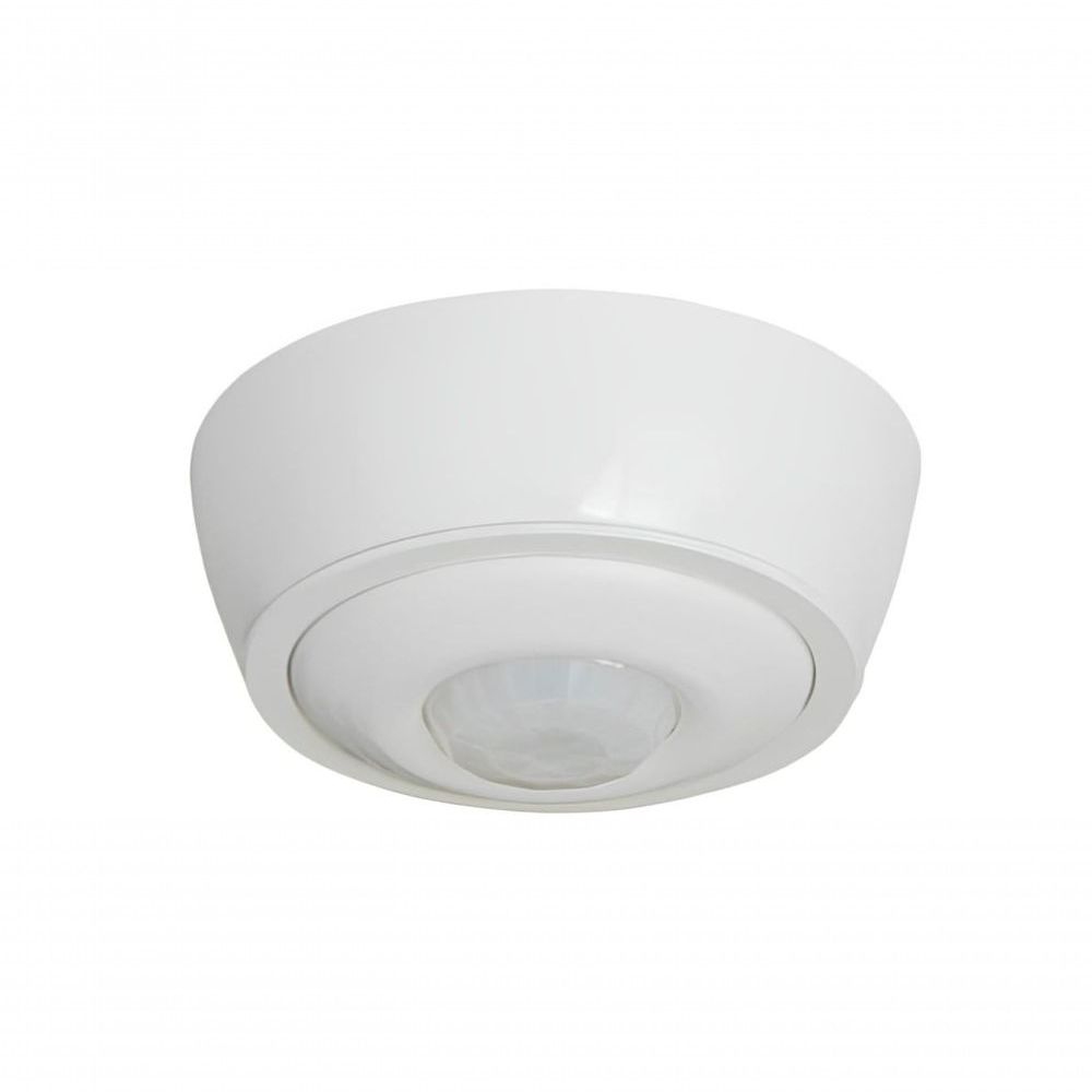 Sensor de Presença Teto Articulado Orbit Plus com Detecção Inteligente Bivolt Branco Skilltec